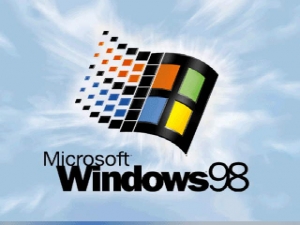 Windows98 Startbildschirm